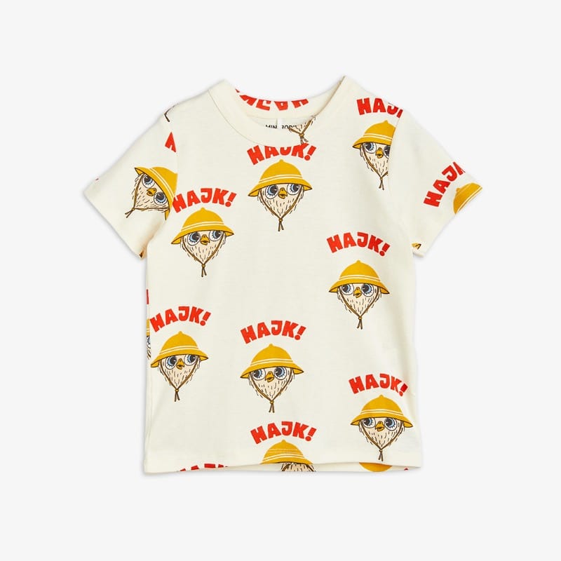 Mini Rodini Hike tee offwhite