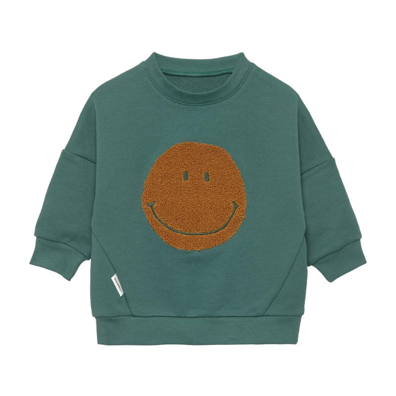 Lassig Sweater Little Gang Smile ocean green