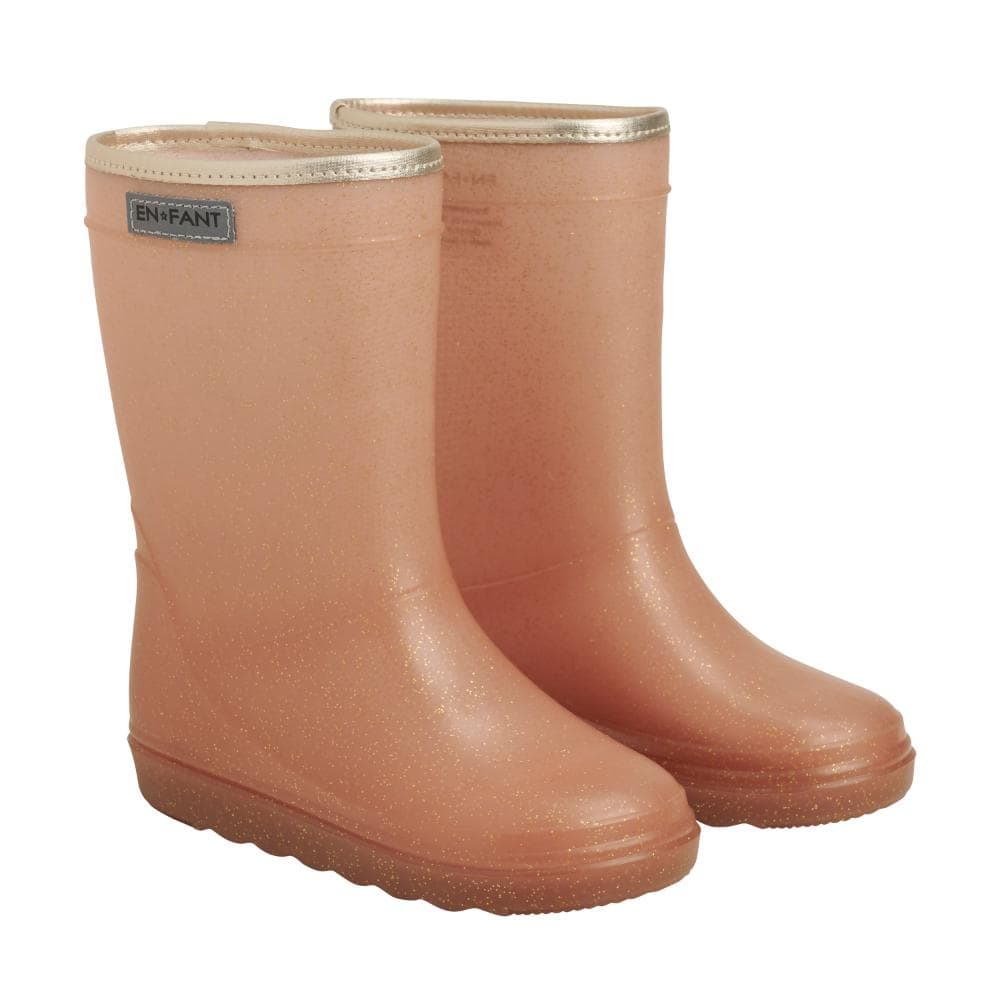 Enfant Rainboot Glitter Old Rose