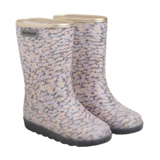 Enfant Rainboot Print India Ink