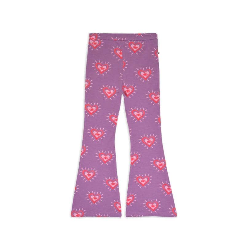 Ammehoela Flared Pants Liv.42 Eye-Heart-Print