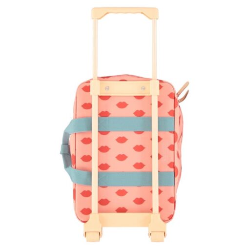 Piupiuchick travel bag light pink red lips - Afbeelding 3