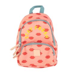 Piupiuchick backpack light pink red lips