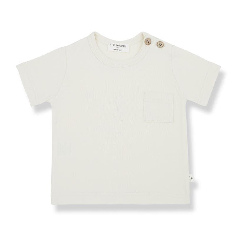 1+ in the family Leon t-shirt ivory