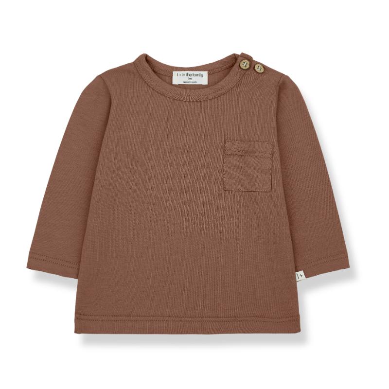 1+ in the family Oriol longsleeve t-shirt sienna