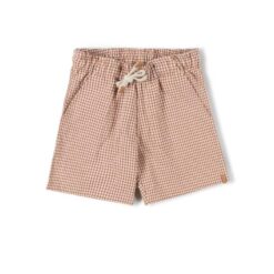 Nixnut Bunk Short Caramel Checkered