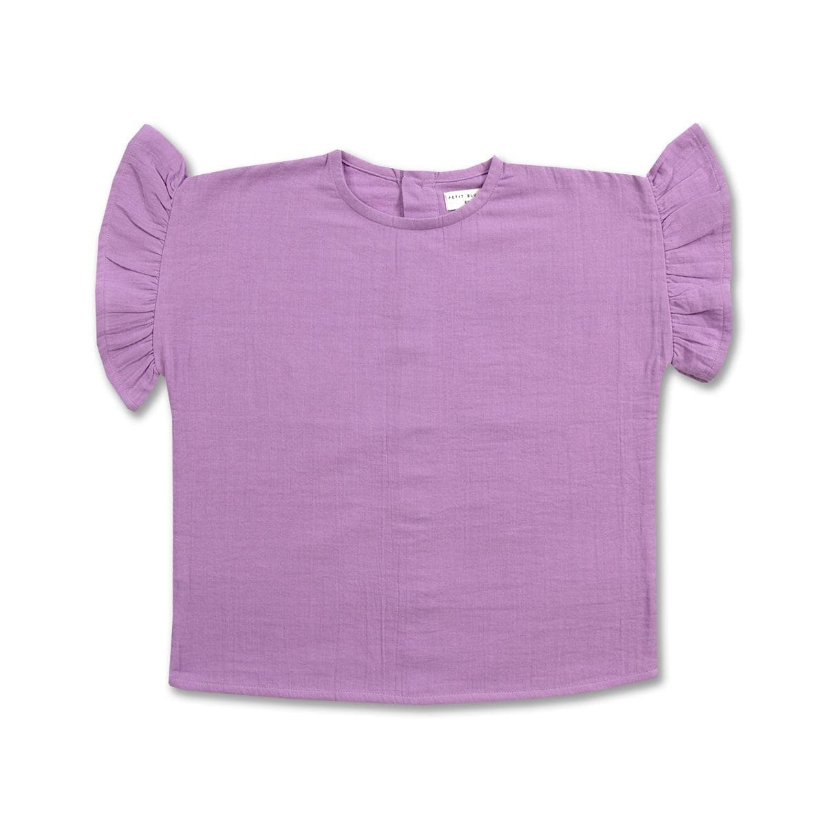 Petit Blush Loua Frill Blouse English Lavender