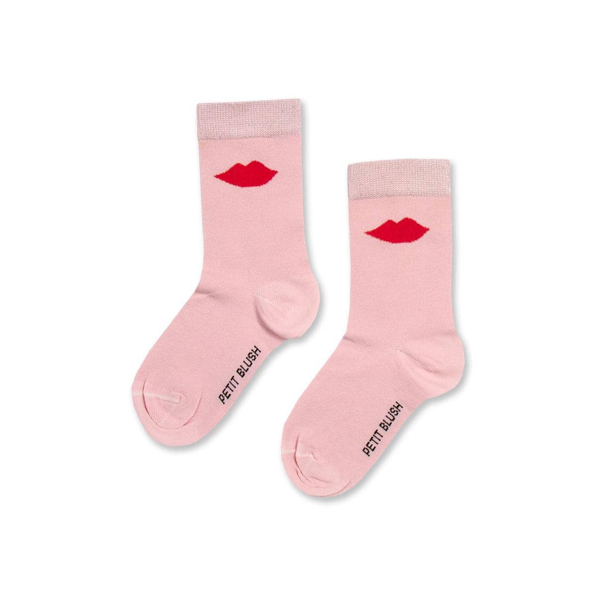 Petit Blush Socks KISS