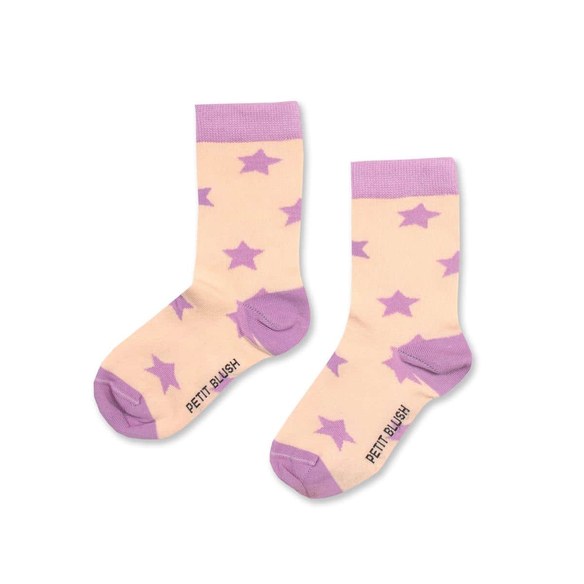 Petit Blush Socks Stars