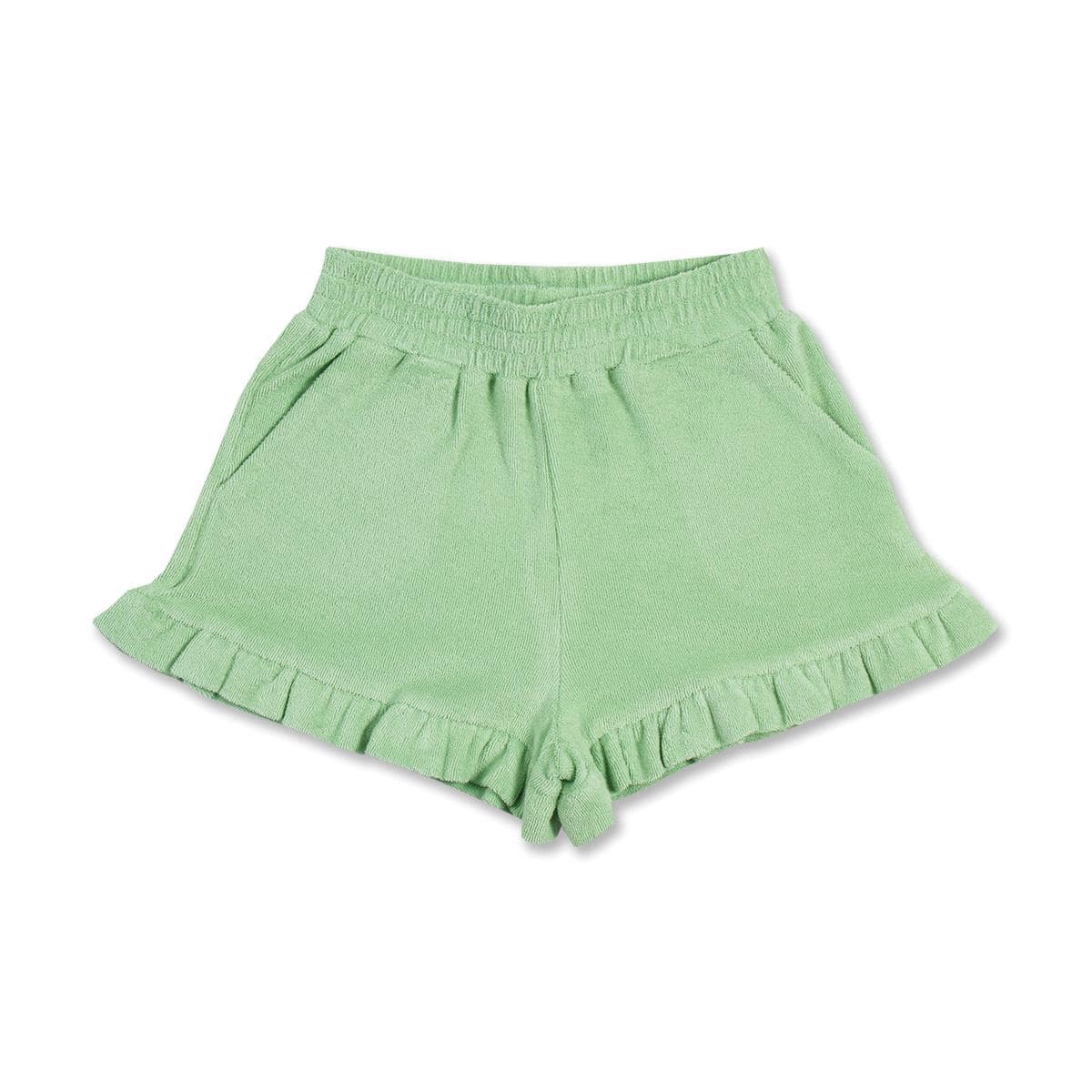 Petit Blush Towel Short Quiet Green