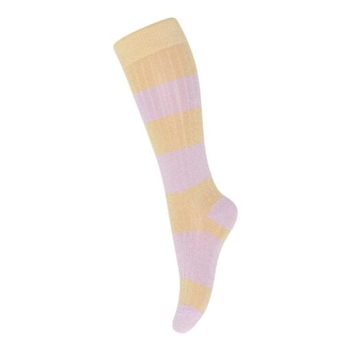 mp Denmark Clara glitter knee socks Moonstone 89016 1356