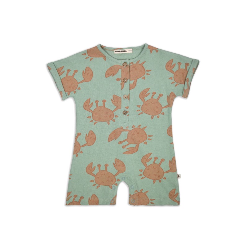 Ammehoela Jumpsuit Ezzie.16 Happy Crab Print