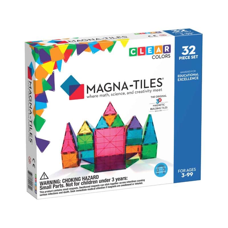 MagnaTiles Clear Colors 32 stuks