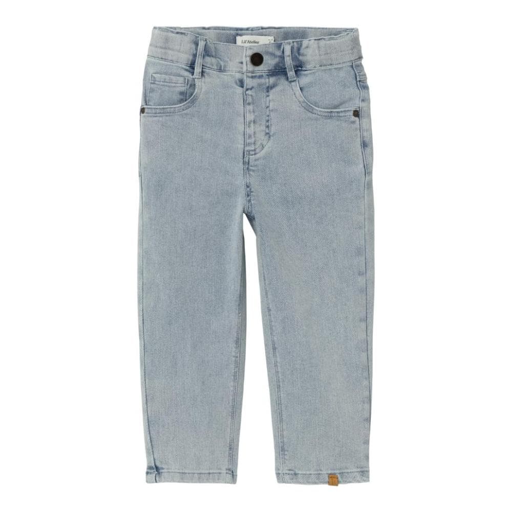 Lil Atelier Ben Tapered Jeans Light Blue Denim