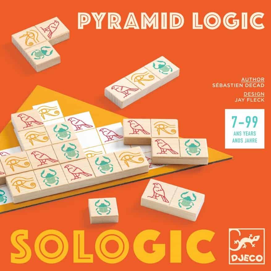 Djeco spel Sologic Pyramid logic DJ08532