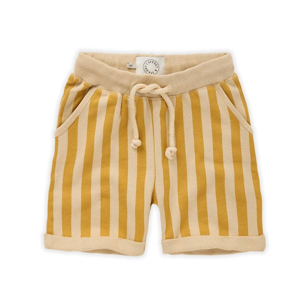 Sproet & Sprout Sweat short Stripe print