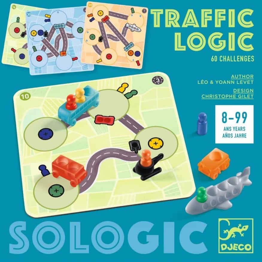 Djeco spel Sologic Traffic Logic DJ08585