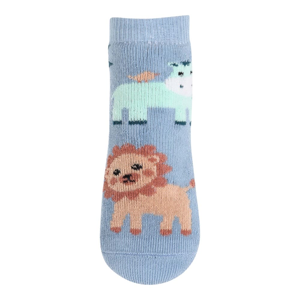 mp Denmark Melton Lion socks anti-slip Faded Demin 22165 1209