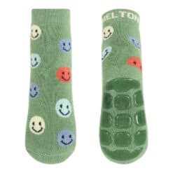 mp Denmark Melton Smile socks anti-slip Watercress 22184 3027
