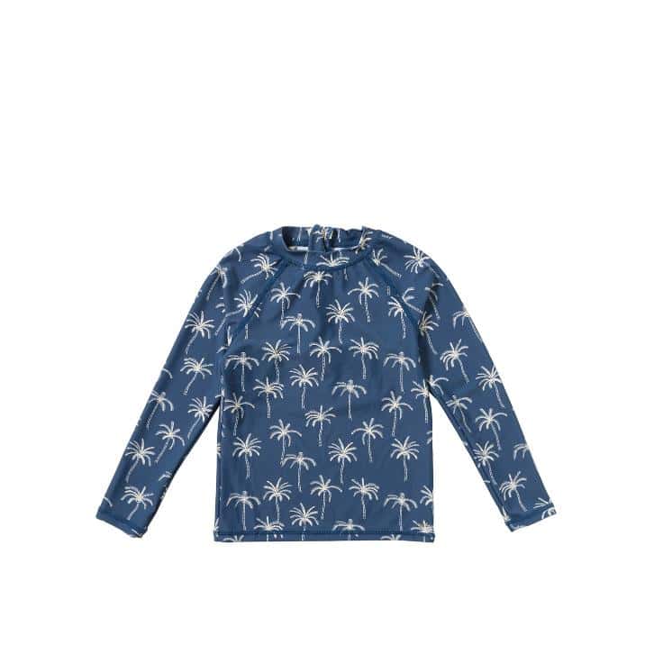 Salted Stories UV shirt Tropic Sverre Ensign Blue