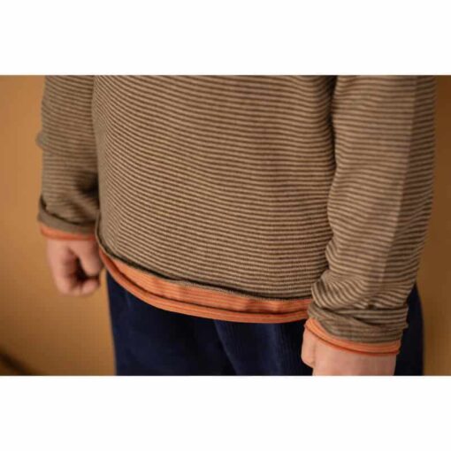 Nixnut Sim Knit Pebble Stripe
