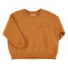 Piupiuchick Sweatshirt Camel jimmy apples farm print