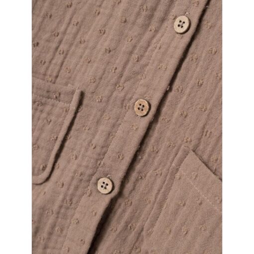 Lil Atelier Lamia Loose Shirt Woodsmoke - Afbeelding 2
