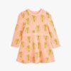 Mini Rodini Winter flowers sweat dress