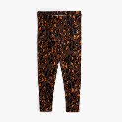 Mini Rodini Leopard brushed leggings