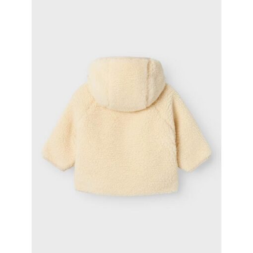 Lil Atelier Nalo Loose Sherpa Jacket Sandshell