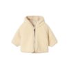 Lil Atelier Nalo Loose Sherpa Jacket Sandshell