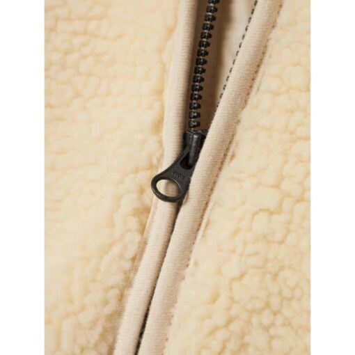 Lil Atelier Nalo Loose Sherpa Jacket Sandshell - Afbeelding 2