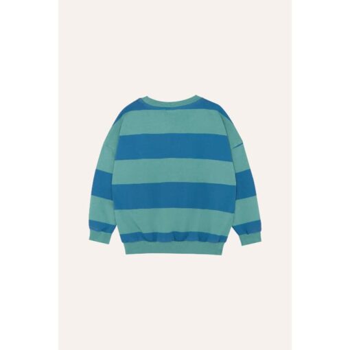 The Campamento Blue Stripes Oversized Sweatshirt