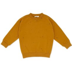 Phil & Phae Oversized sweater starlings ochre gold