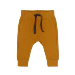 Phil & Phae Drop-crotch baby pants ochre gold
