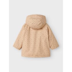 Lil Atelier Gerda Padded Loose Jacket Rugby Tan