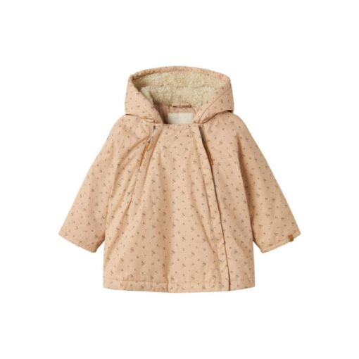 Lil Atelier Gerda Padded Loose Jacket Rugby Tan