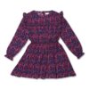 Petit Blush Ruffle Dress Blossom Plum