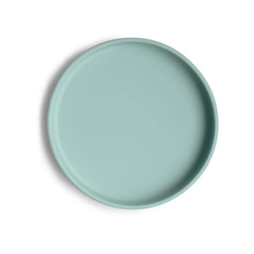 Mushie Classic Siliconen Bord Cambridge blue