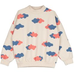 lotiekids Sweatshirt Little Clouds cream