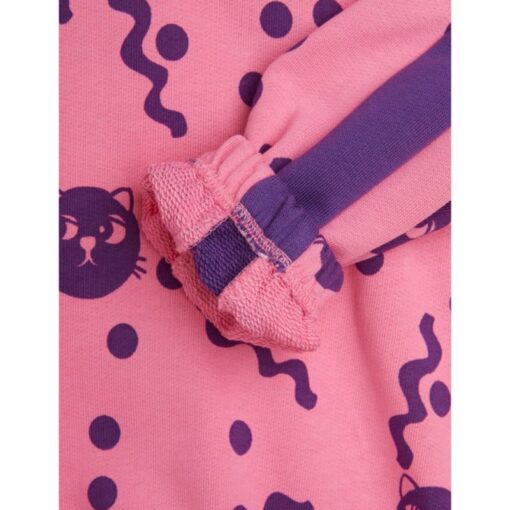 Mini Rodini Squiggly cats aop sweatshirt - Afbeelding 3