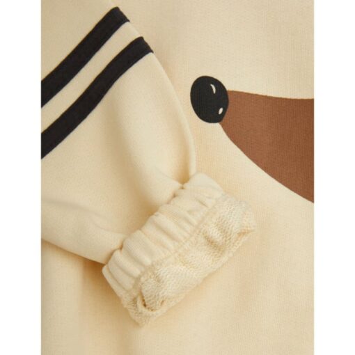 Mini Rodini Dog stripes sweatshirt Beige