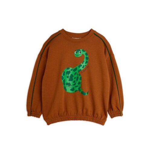Mini Rodini Snake sweatshirt brown