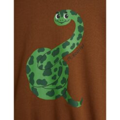 Mini Rodini Snake sweatshirt brown
