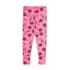Mini Rodini Squiggly cats leggings pink