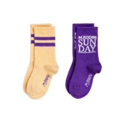 Mini Rodini Sunday 2-pack socks