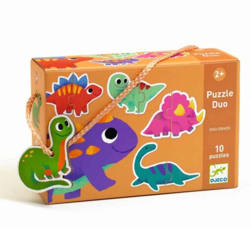Djeco Duo Puzzel Dino's DJ08263 - Afbeelding 2