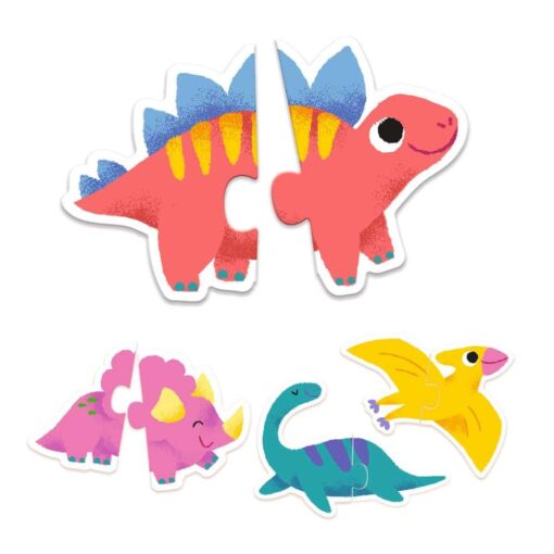 Djeco Duo Puzzel Dino's DJ08263 - Afbeelding 3