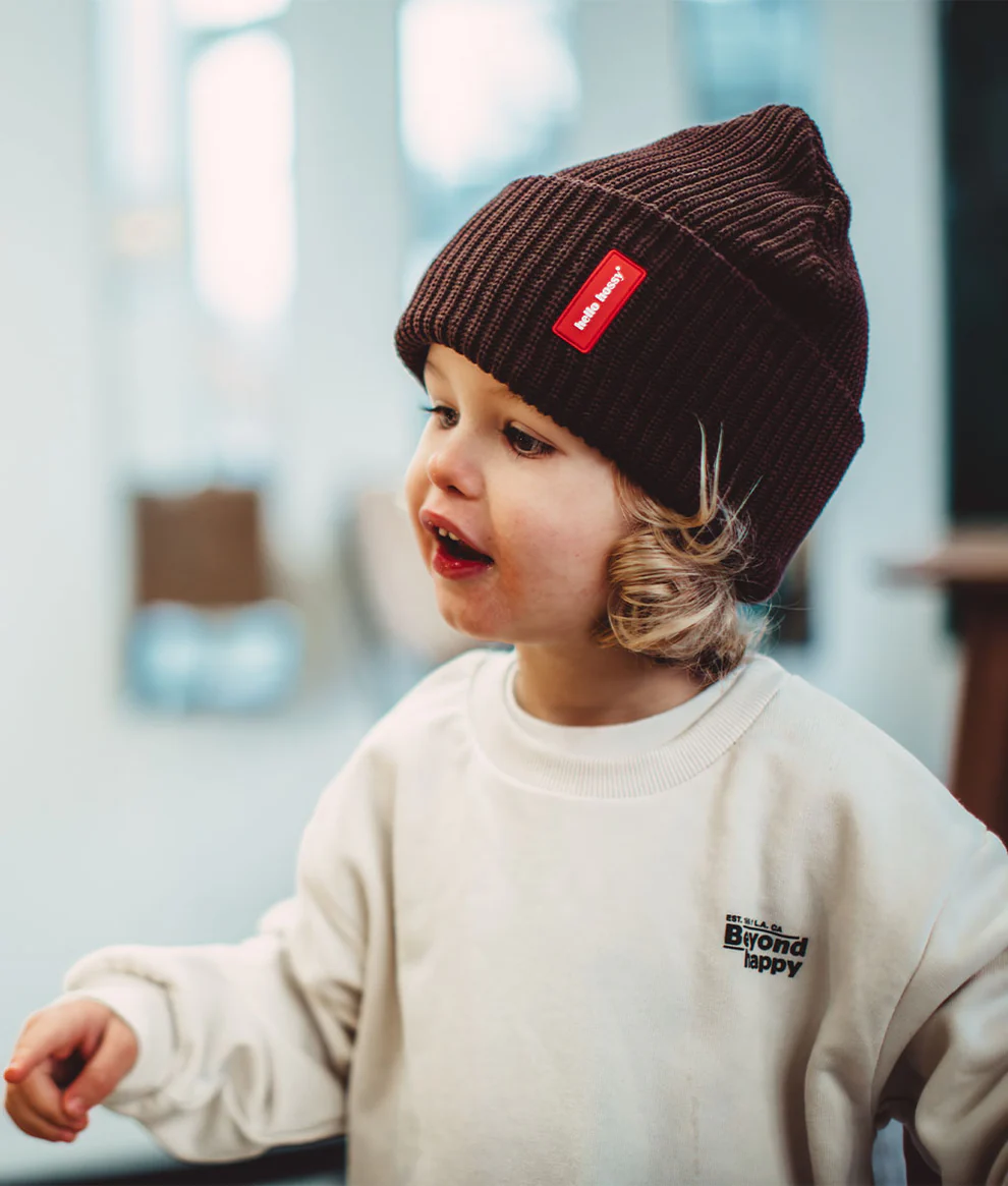 Hello Hossy Beanie Flow Chocolate