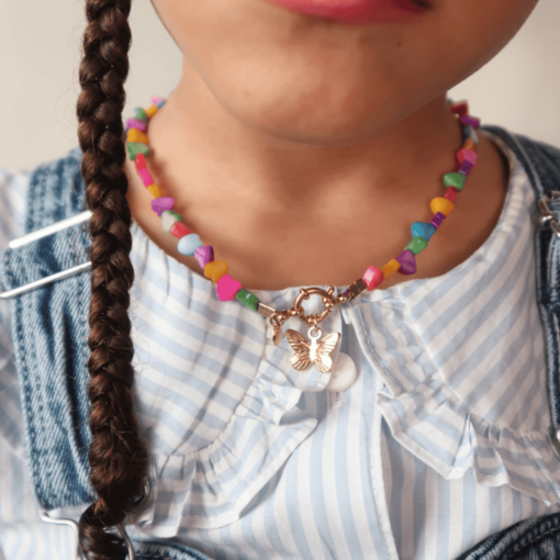 Love Issue Ketting Seashelly hearts colorful